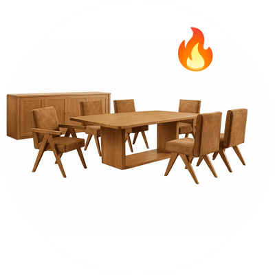 Dining Room > Dining Room Sets - Leisure Space Furniture