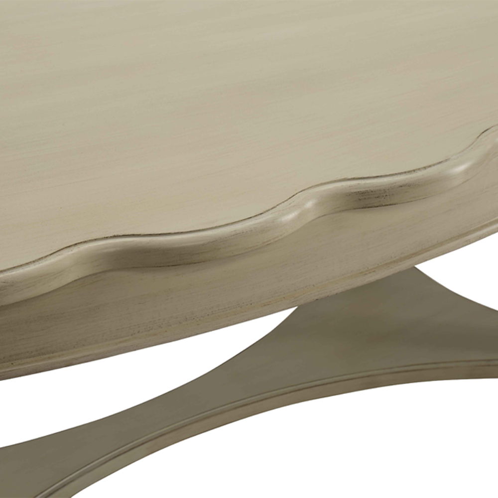 Fordon - Coffee Table - French Antique White, alternate view 2 with solid wood