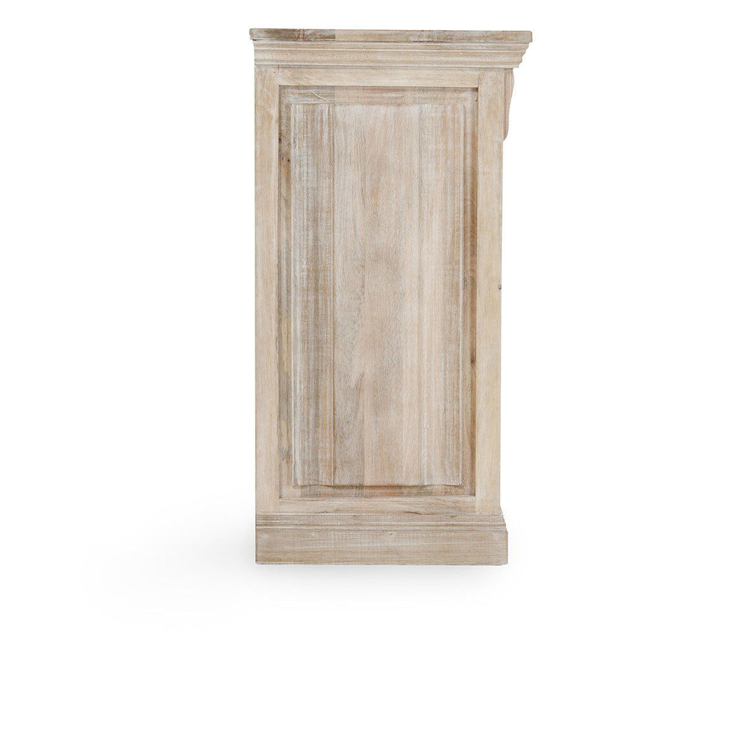 Adelaide - 9 Drawer Dresser - Natural Cream Wash, alternate view 2 with wood construction