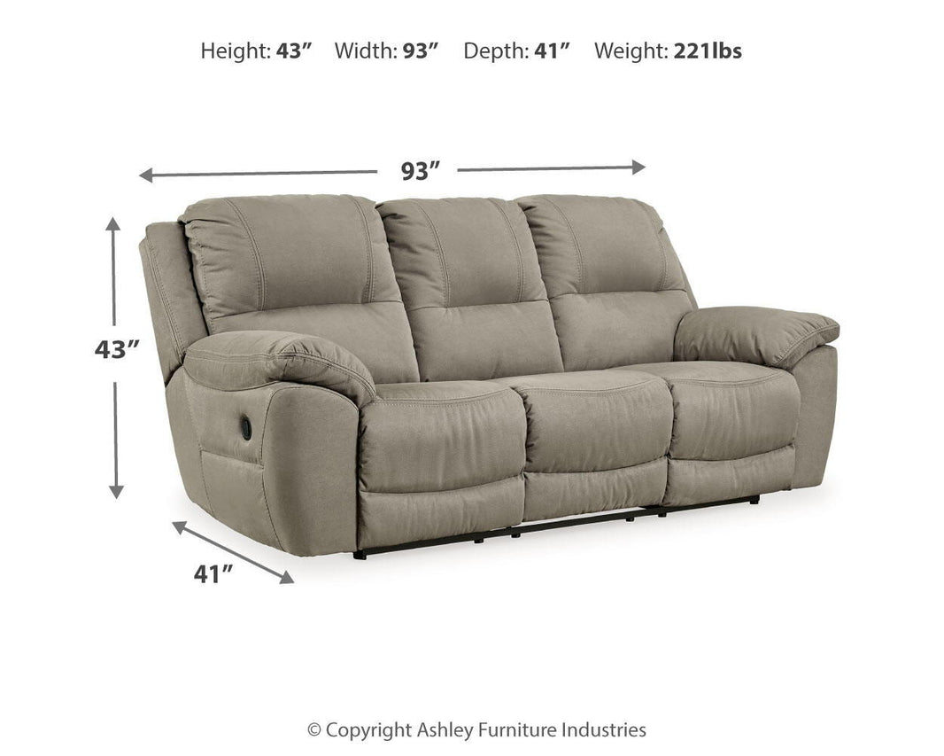 Next-Gen Gaucho - Reclining Sofa - Putty
