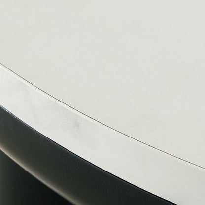 Xandrum - Occasional Table Set (Set of 3) - Black / White, alternate view 2 with wood construction