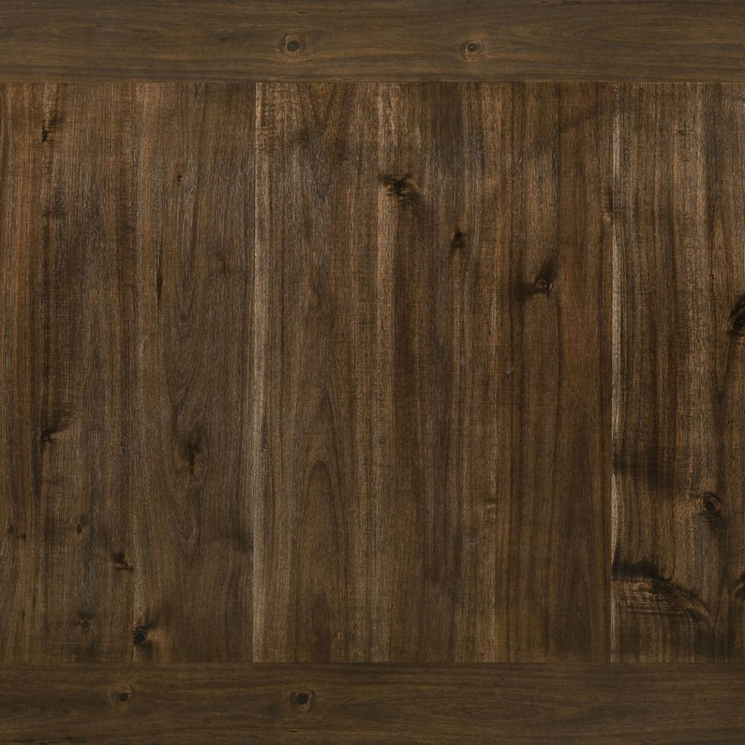 Tasnim - Counter Dining Table - Oak & Antique White, alternate view 2 with linen fabric