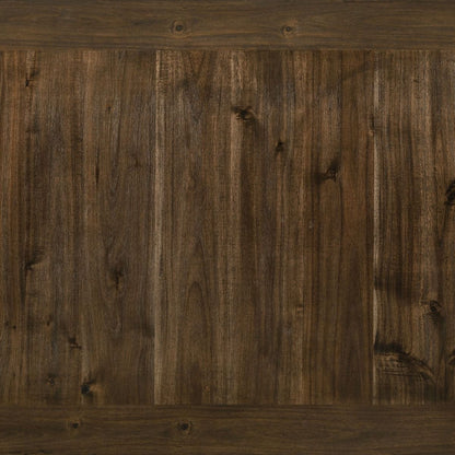 Tasnim - Counter Dining Table - Oak & Antique White, alternate view 2 with linen fabric