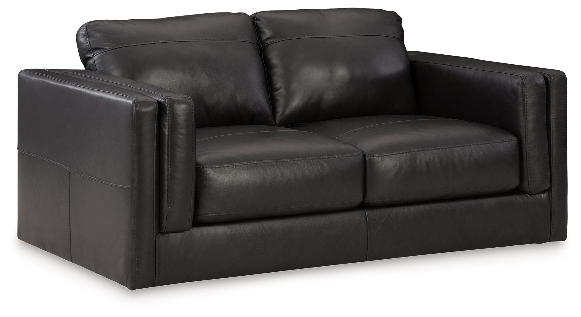 Amiata - Living Room Set, alternate view 4 with faux leather