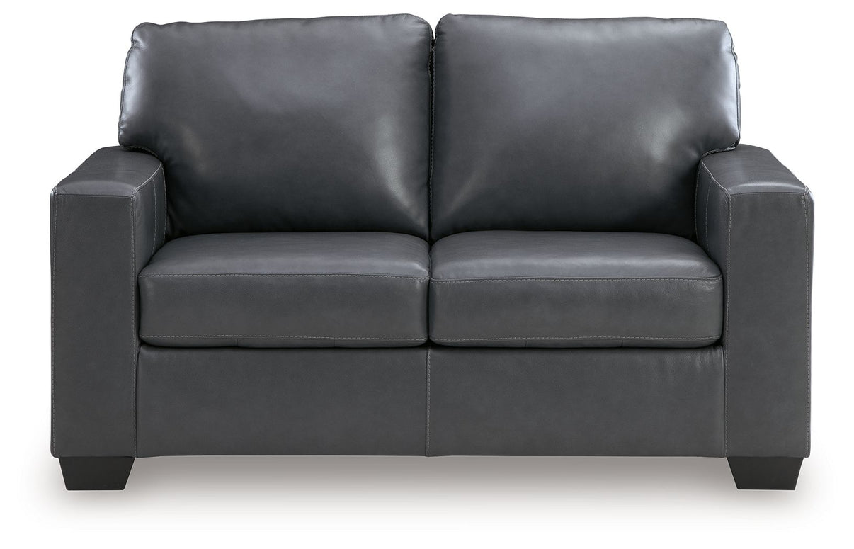 Bolsena - Living Room Set, alternate view 5 with faux leather