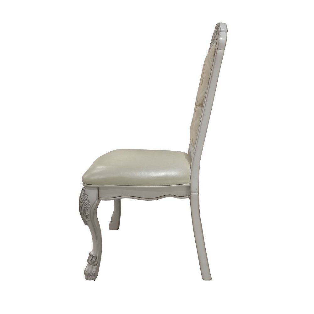Dresden - Side Chair (Set of 2), alternate view 6 with faux leather