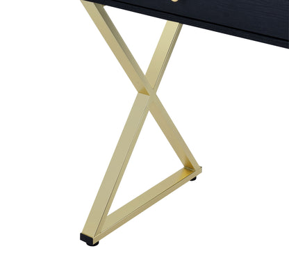 Coleen - Vanity Desk, alternate view 4 with metal