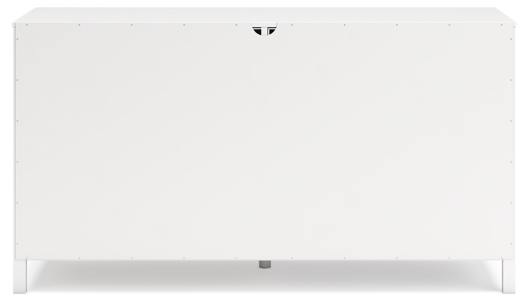 Hallityn - Six Drawer Dresser - White, alternate view 2 with engineered wood