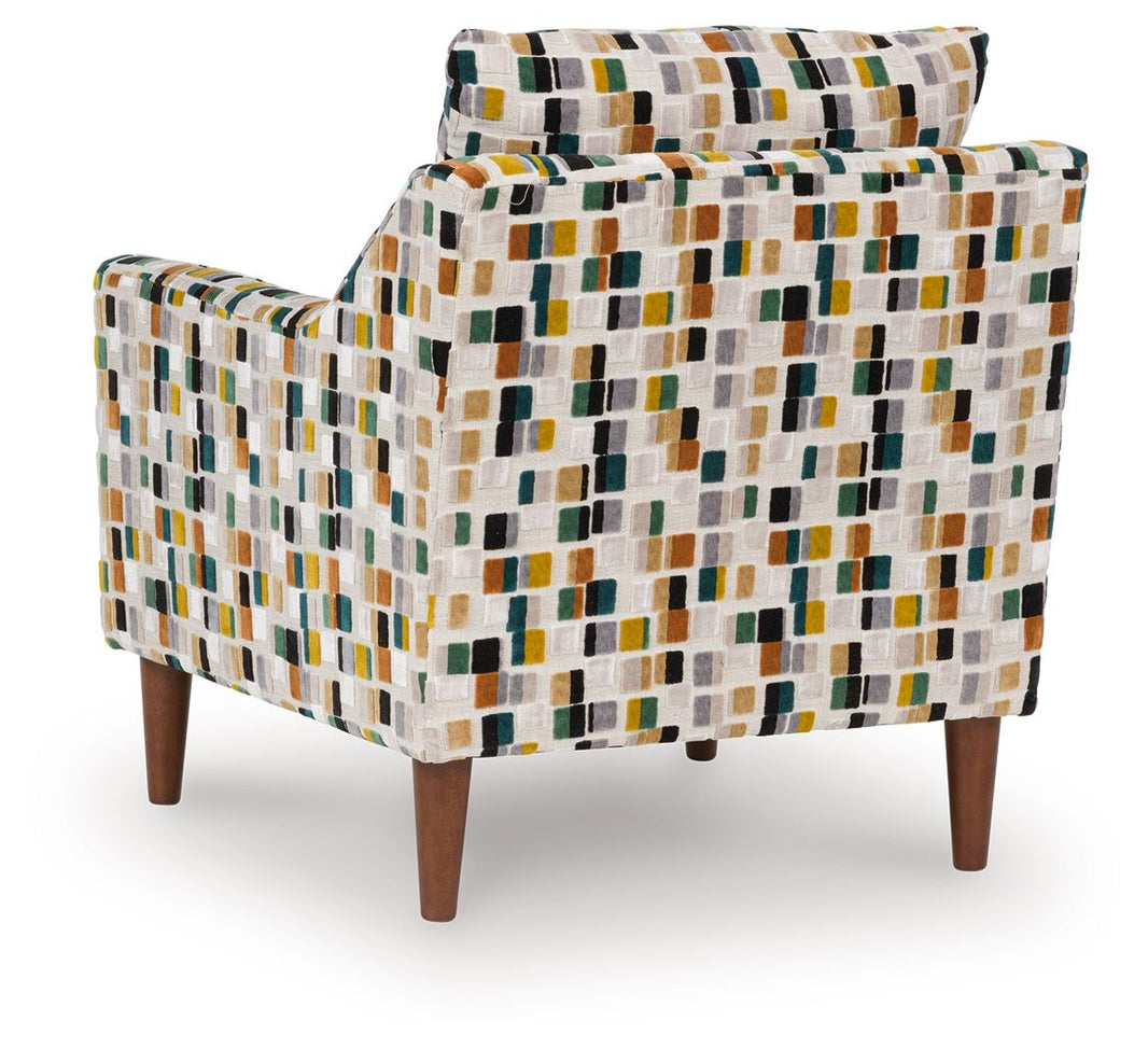 Fenna - Accent Chair - Multi, alternate view 2 with cotton fabric