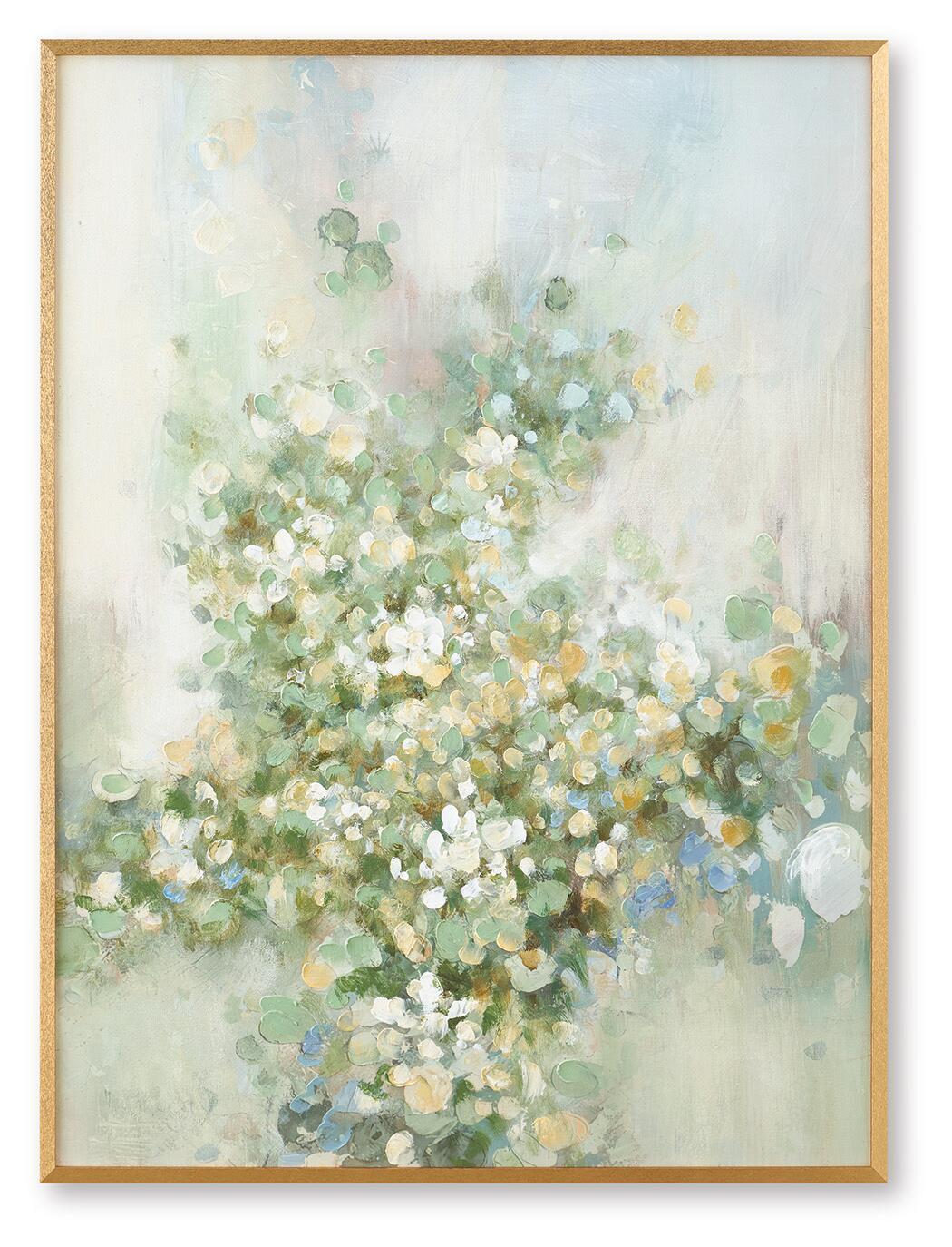 Reedster Wall Art Green / Blue / Yellow