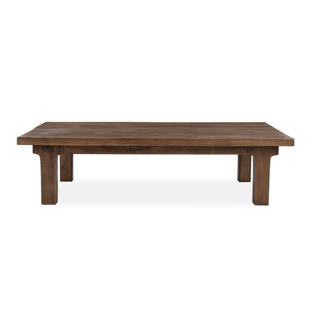 Carmel - Reclaimed Wood Rectangle Coffee Table - Earthy Terra, alternate view 2