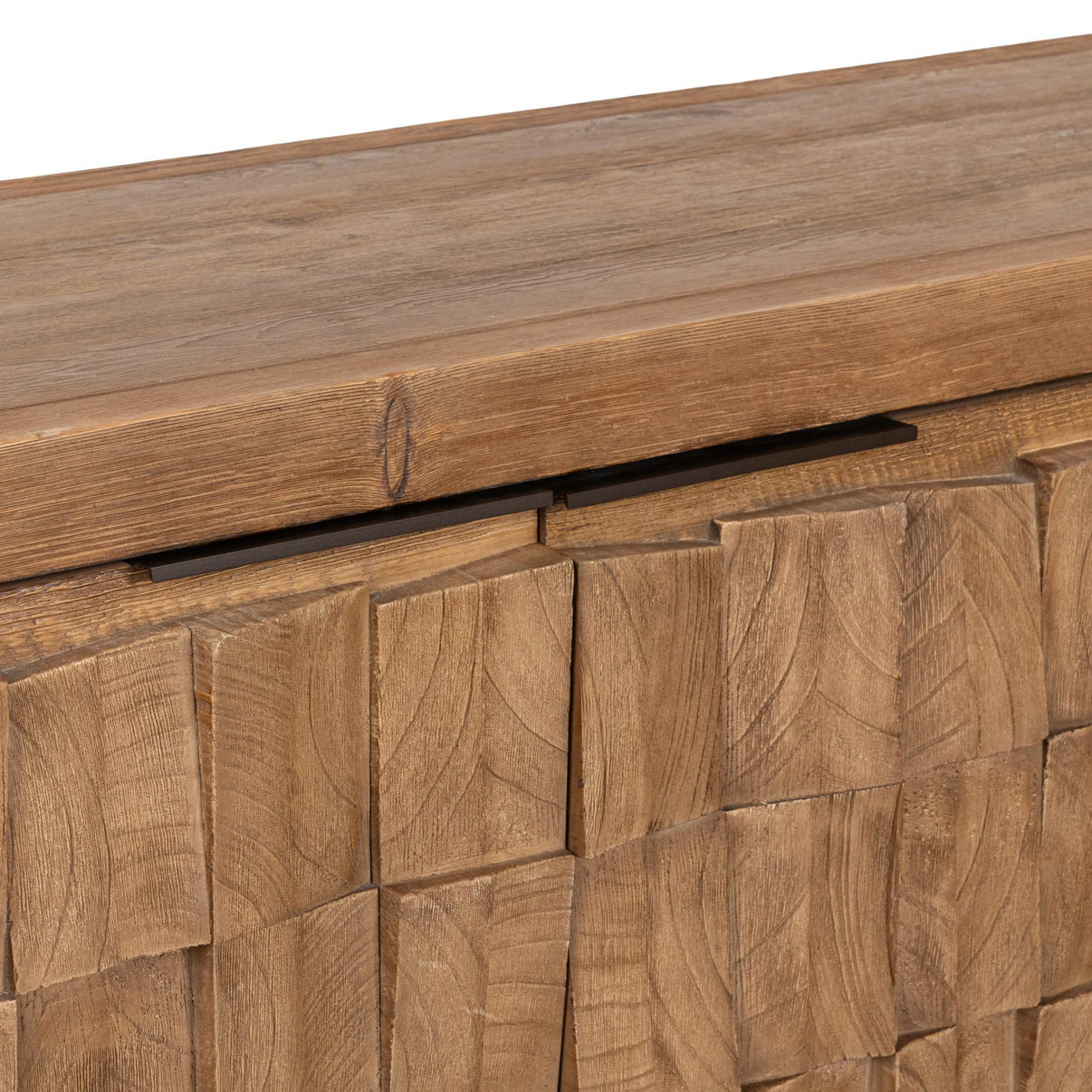 Gama - 4 Door Cabinet, alternate view 3 with wood construction