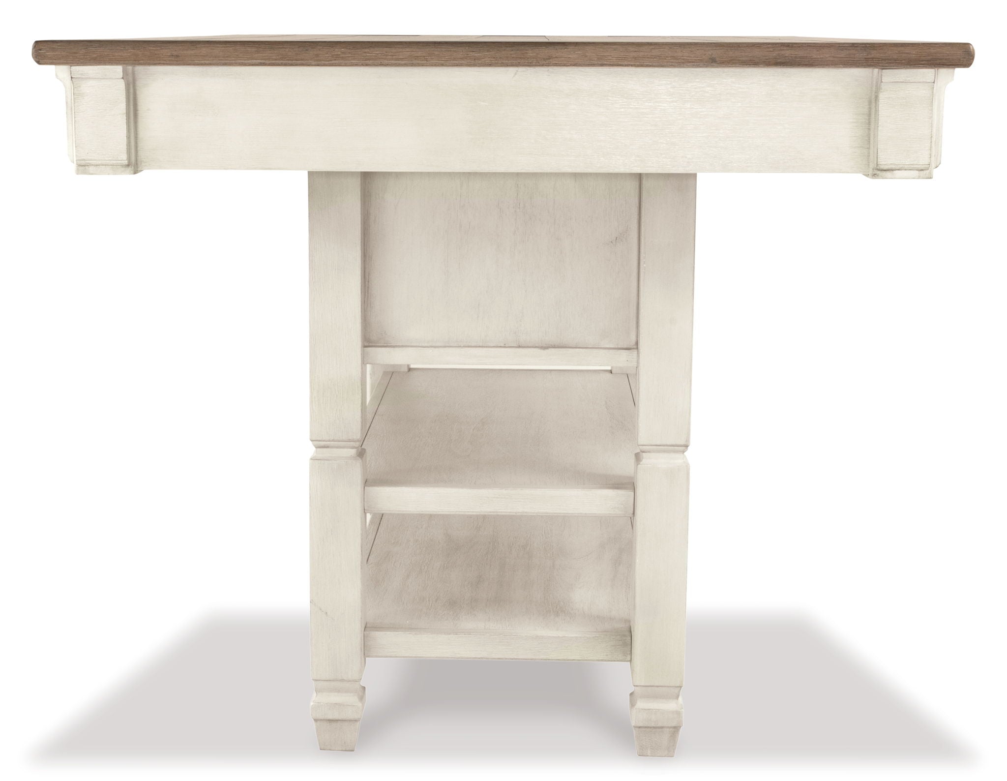 Bolanburg - Rectangular Dining Room Counter Table - Beige, alternate view 2 with engineered wood