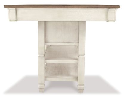 Bolanburg - Rectangular Dining Room Counter Table - Beige, alternate view 2 with engineered wood