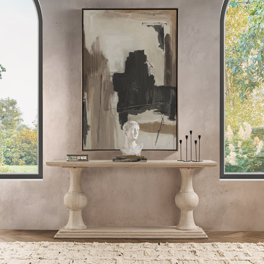 Hera - Console Table - Creamwood, alternate view 2