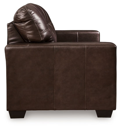 Santorine - Living Room Set, alternate view 8 with faux leather