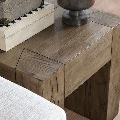 Bristol - Reclaimed Oak Table, alternate view 17 with wood construction