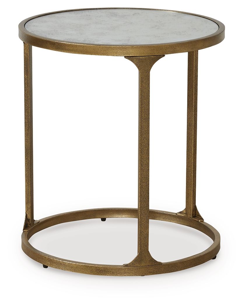 Korajane - Table, alternate view 2 with marble