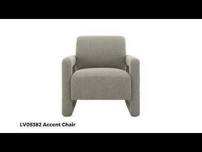 Glenda - Sofa With 3 Pillows - Gray Chenille