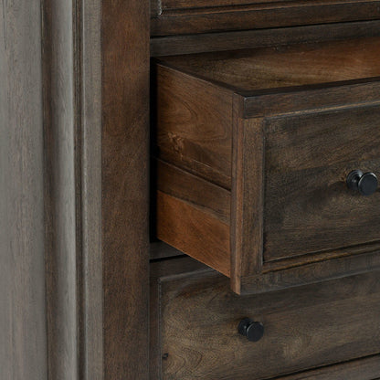 Adelaide - Wood 6 Drawer Chest - Cocoa Brown, alternate view 2