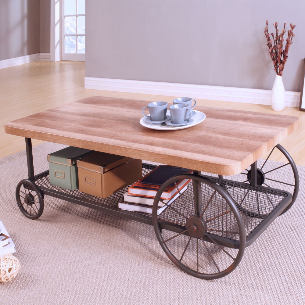 Francie - Living Room Table, alternate view 4 with metal