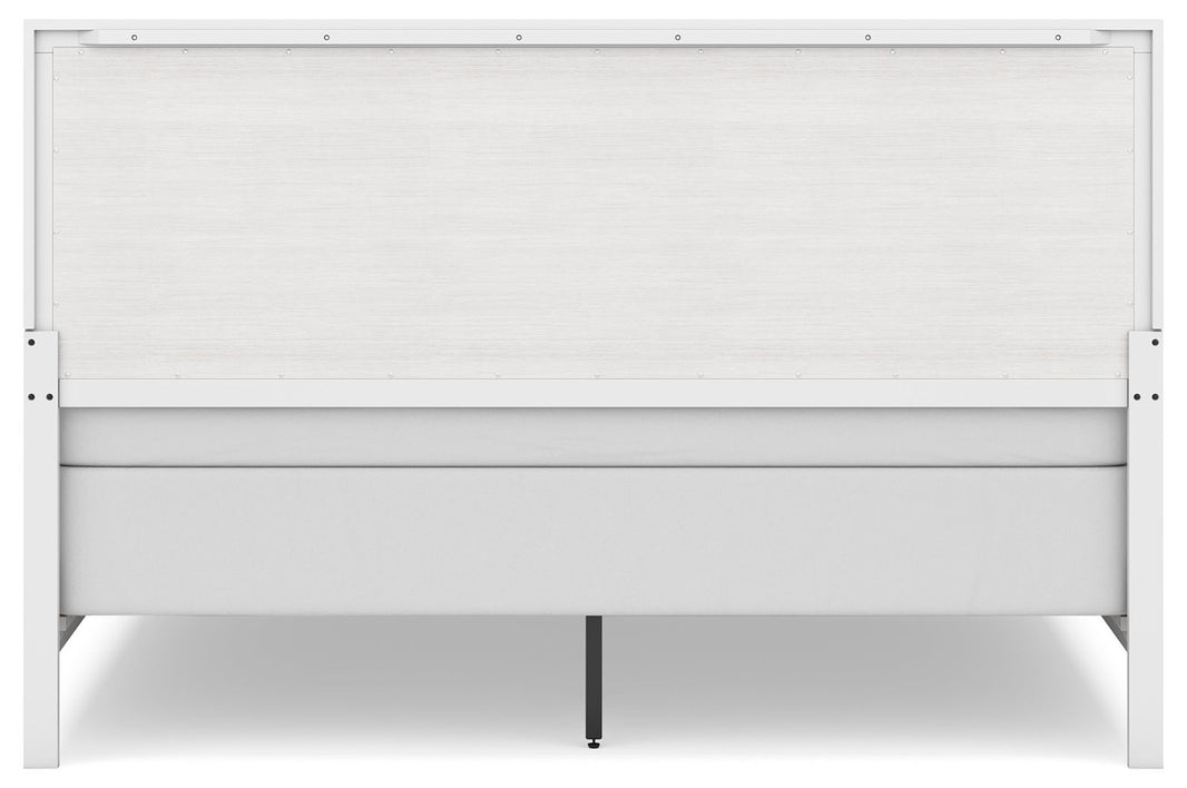 Binterglen - King Panel Bed - White