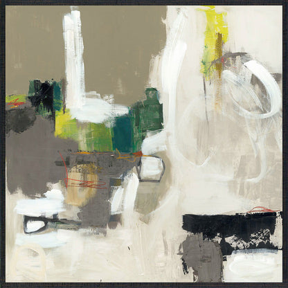 Amazonian - 36" x 36" Painting By Buddy Whitlock - Black, product view