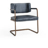 Fonda - Dining Chair, alternate view 2 with top-grain leather