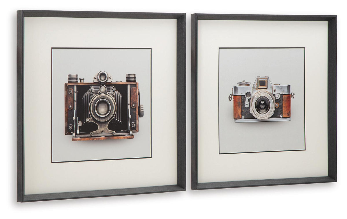 Dirkgrove Wall Art Set (Set of 2) Black / White / Brown, gallery image 2