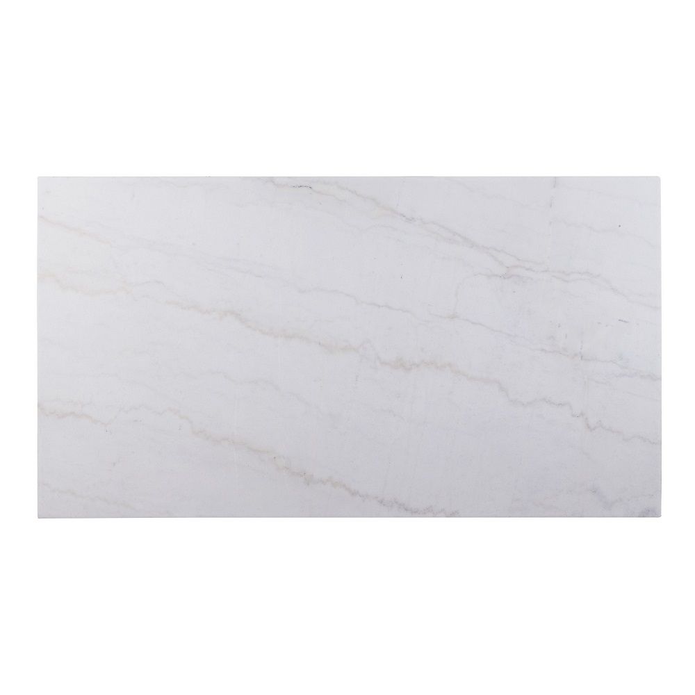 Gerardo - 30" Dining Table - White Marble Top & Weathered Espresso, alternate view 2 with wood construction