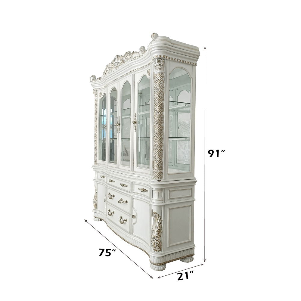 Vendome - Hutch & Buffet, alternate view 3 with glass