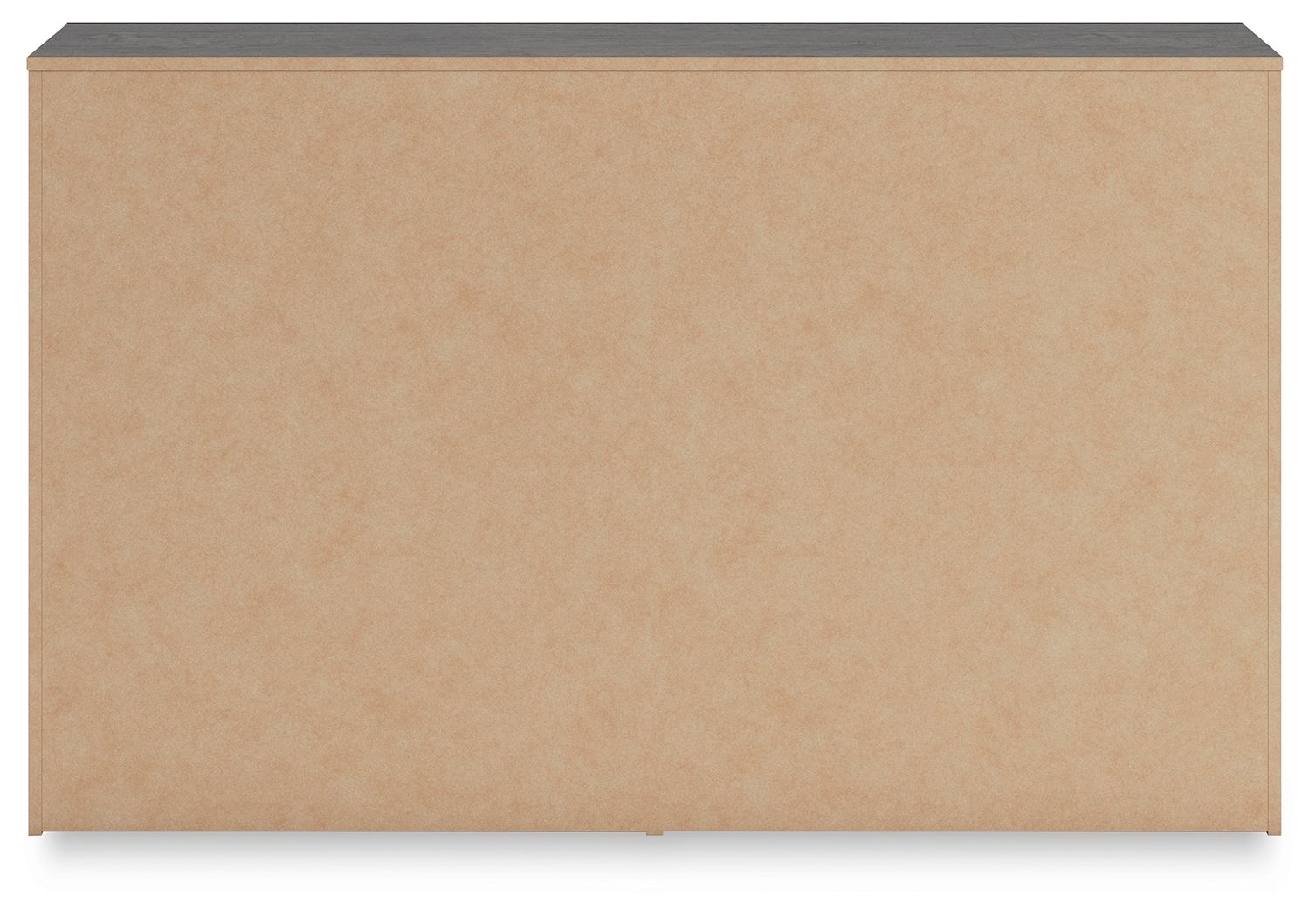 Hollivern - Six Drawer Dresser - Dark Gray, alternate view 2 with linen fabric