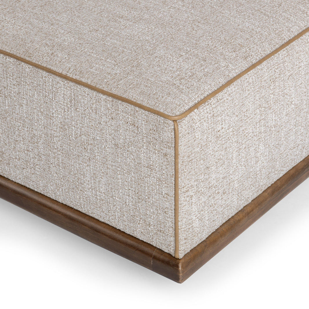 Ellerie - Square Ottoman - Latte