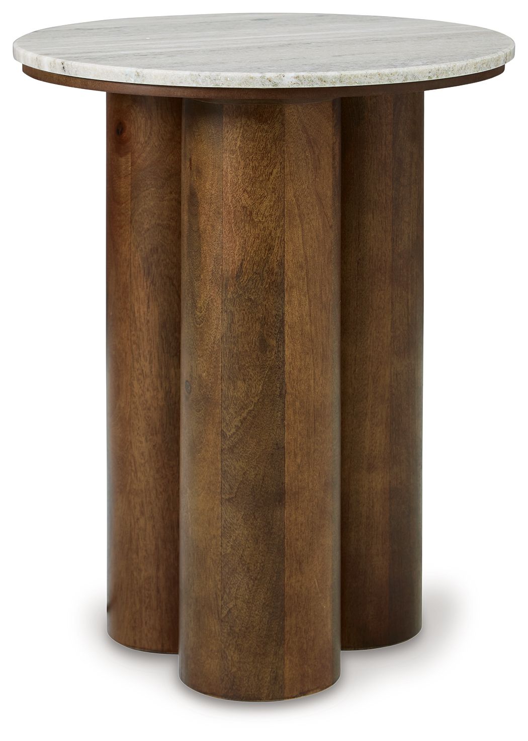 Henfield - Accent Table - Beige / Brown, alternate view 2 with engineered wood