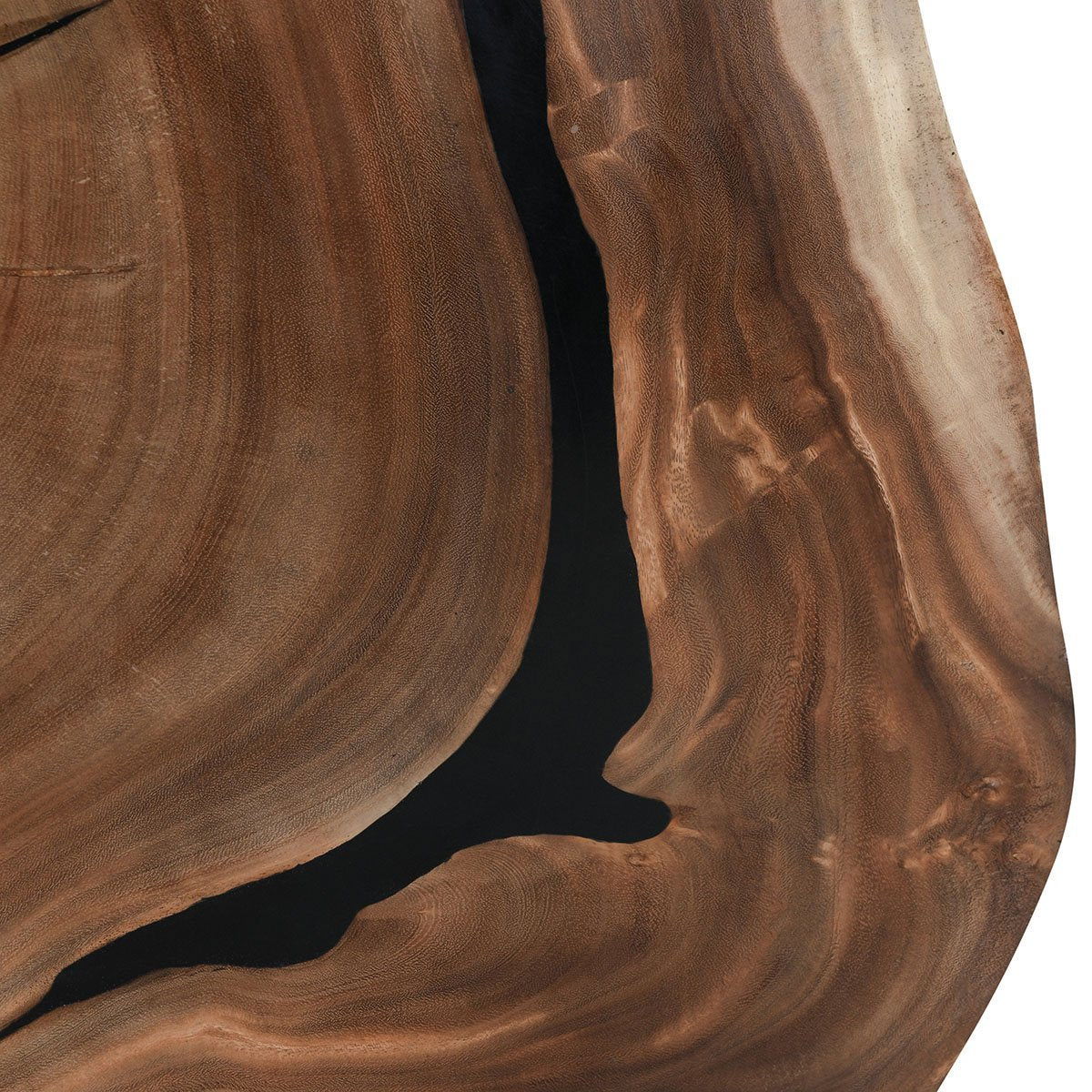 Celine - Live Edge Coffee Table - Natural, alternate view 2 with wood construction