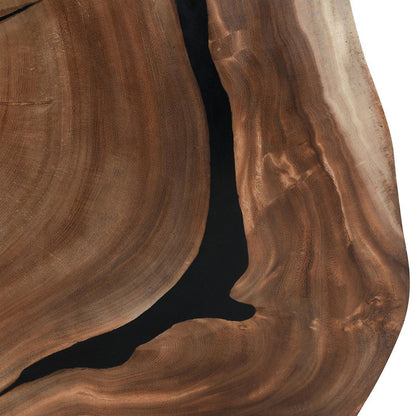 Celine - Live Edge Coffee Table - Natural, alternate view 2 with wood construction