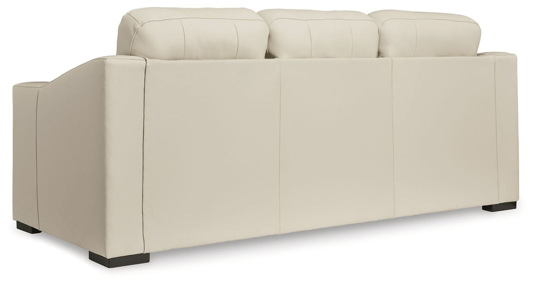 Treasure Trove - 2 Pc. - Sofa, Loveseat - Almond, alternate view 2 with faux leather