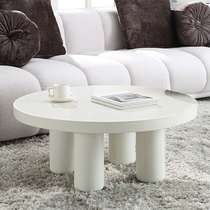 Sanat - Coffee Table - White, alternate view 2