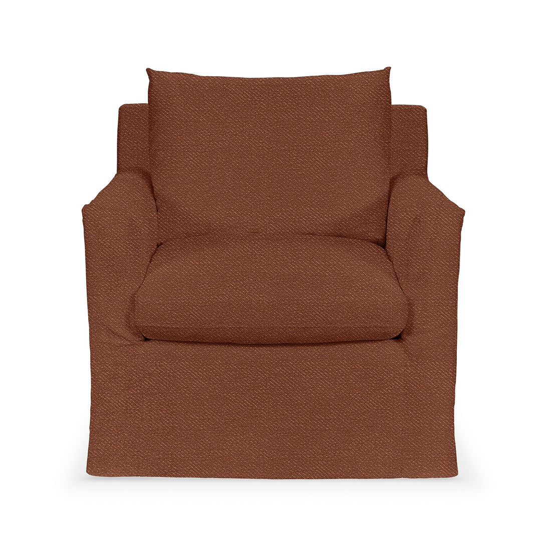 Cassiano - Swivel Chair, alternate view 4 with leather upholstery