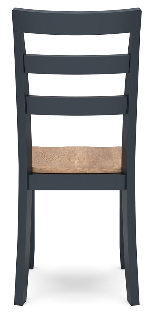 Gesthaven - Dining Room Side Chair (Set of 2), alternate view 5 with wood construction