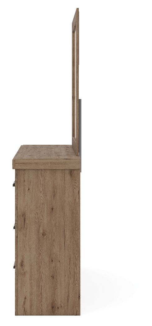 Oliandon - Dresser, alternate view 3 with wood construction