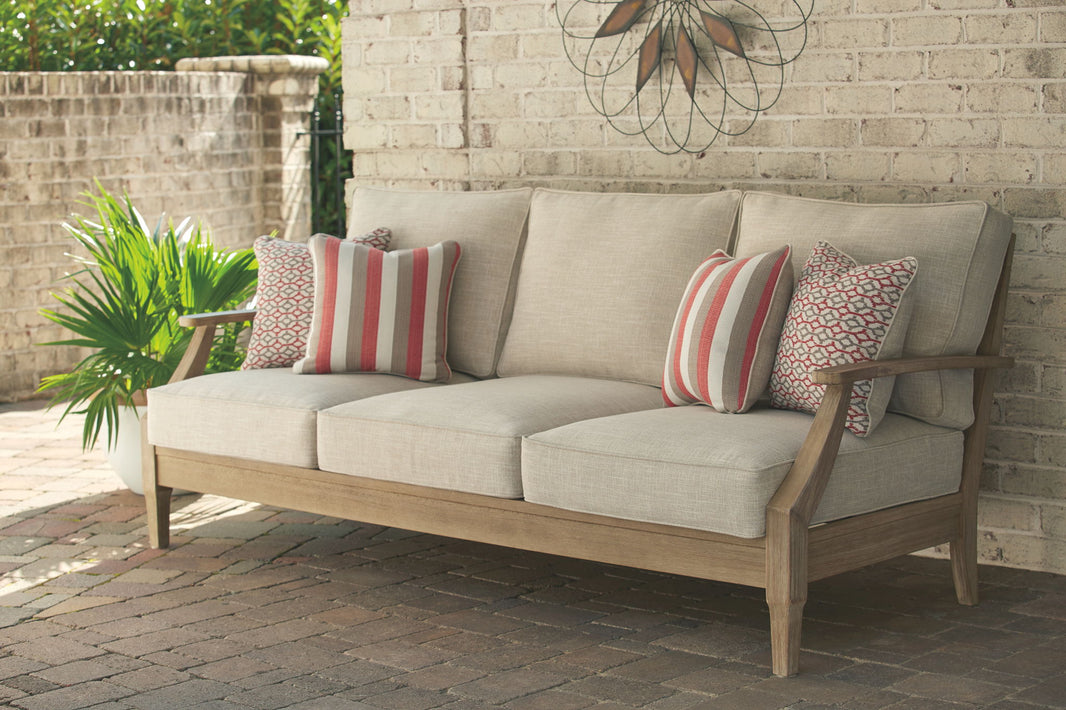 Clare View - Sofa with Cushion - Beige