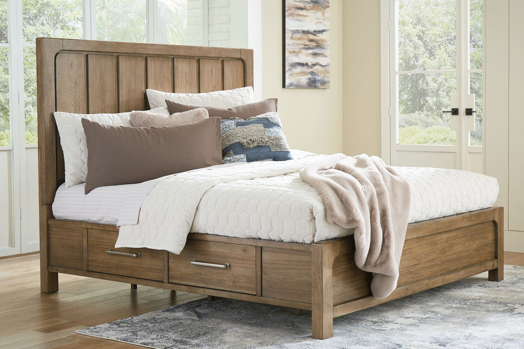 Cabalynn - Panel Bed With Storage, alternate view 2