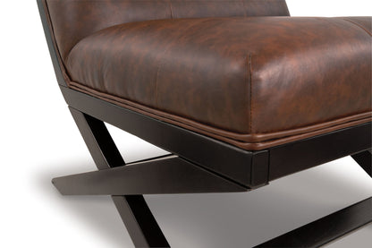 Sidewinder - Accent Chair, alternate view 2 with faux leather
