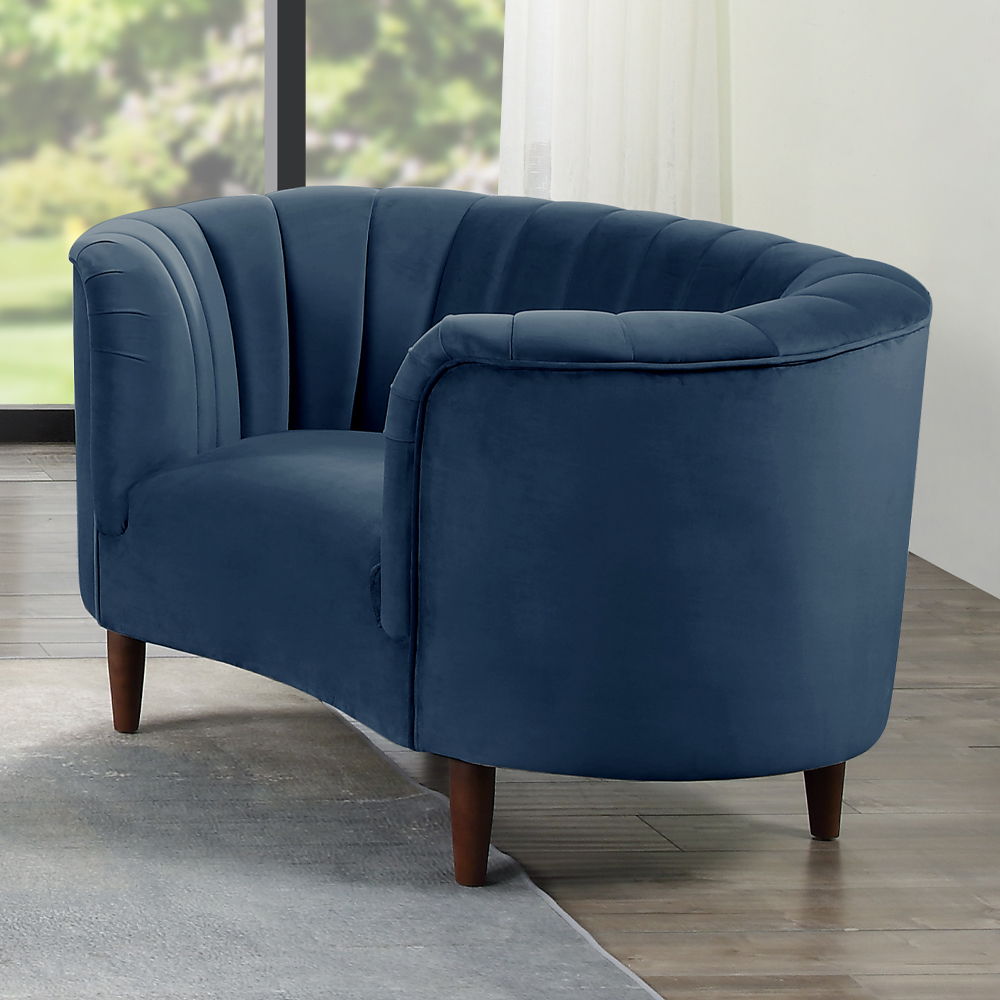 Millephri - Chair, alternate view 6 with velvet upholstery