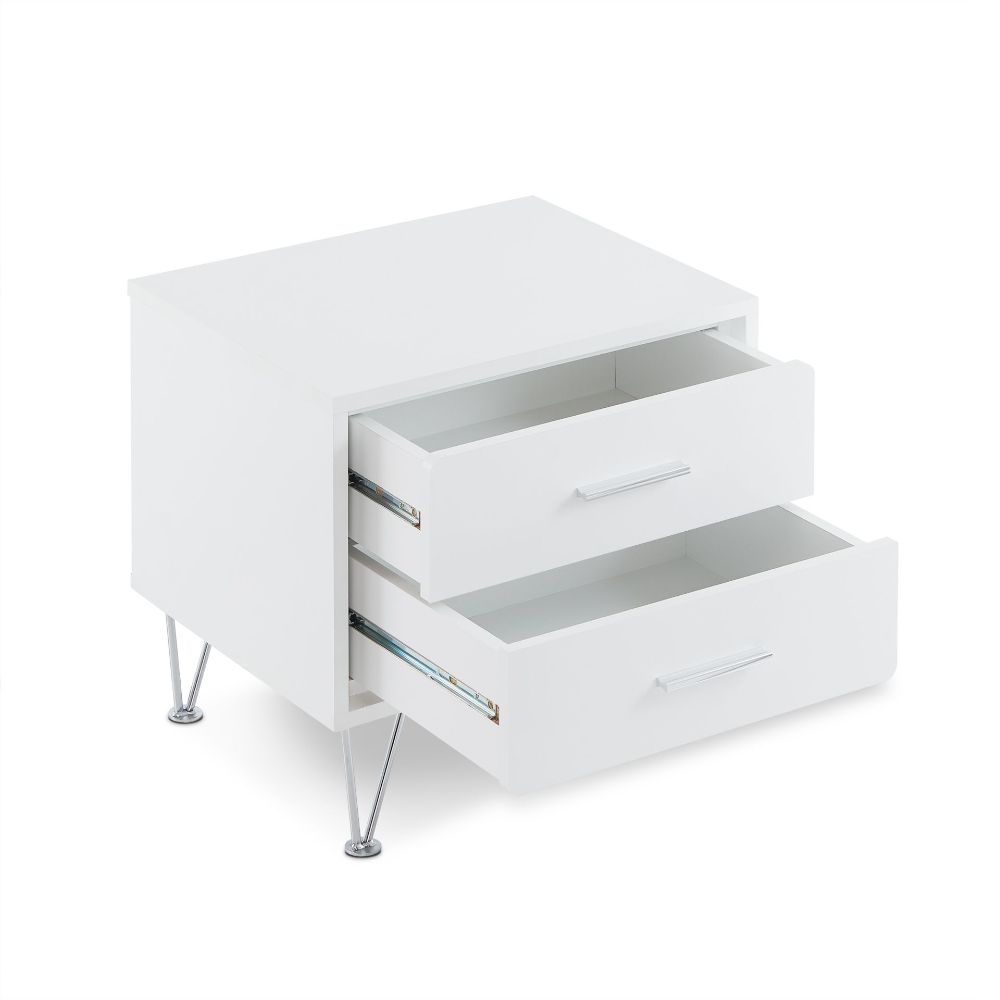 Deoss - Accent Table, alternate view 3 with metal