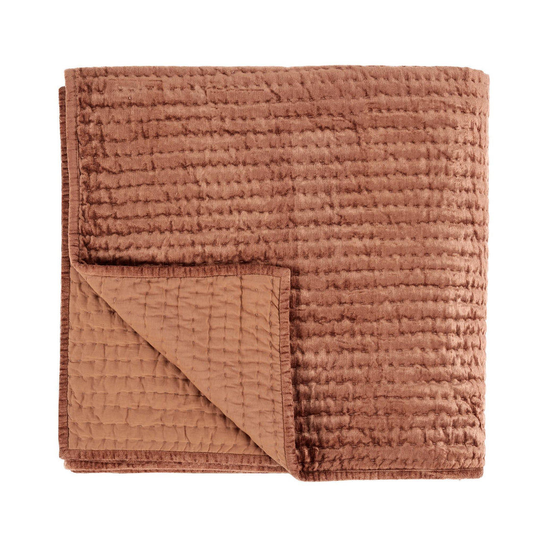 Bari - Velvet Sham - Terra Cotta