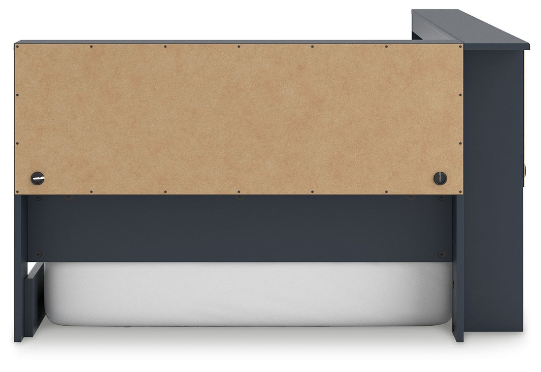 Simmenfort - Bookcase Storage Bed, alternate view 2