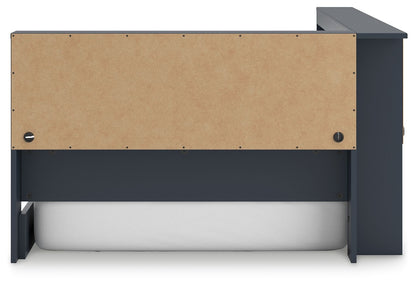 Simmenfort - Bookcase Storage Bed, alternate view 2