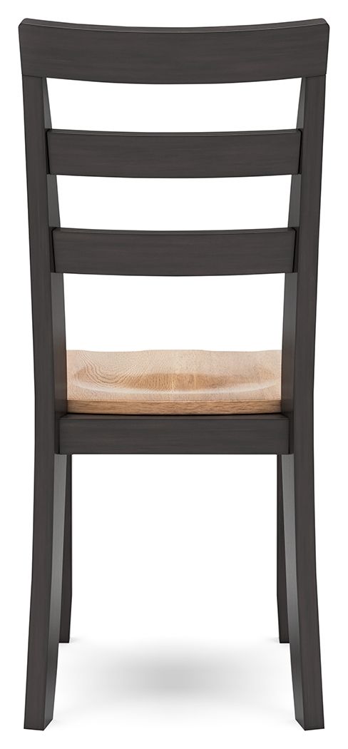 Gesthaven - Dining Room Side Chair (Set of 2), alternate view 8 with wood construction